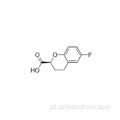 Nebivolol Intermediï¿½io ï¿½ido 6-fluoro-3,4-dihidro-, (2S) - CAS 129101-36-6 intermediï¿½io ï¿½ido 2H-1-benzopirano-2-carboxï¿½ico